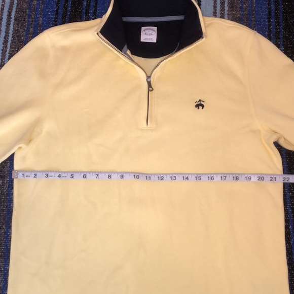 NEW Brooks Brothers Qtr Zip Pullover - Picture 12 of 13